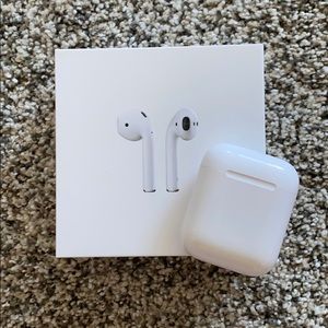 Airpods w/ charging case and charger